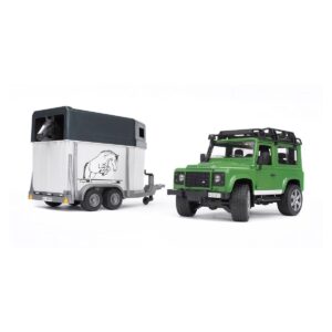 1:16 Land Rover Arazi Jeep ve At Nakli Aracı Seti