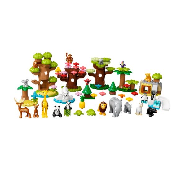 Lego Duplo - Vahşi Dünya Hayvanları Oyun Seti - 141 parça