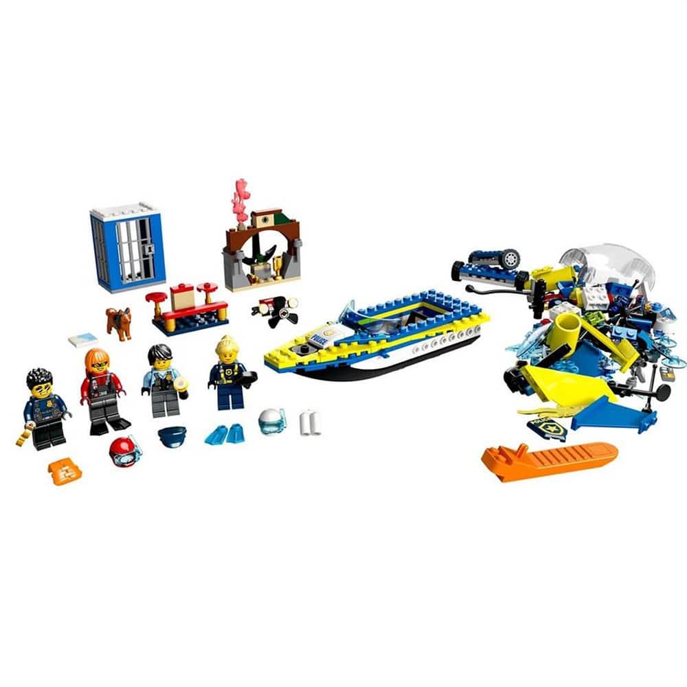 Lego City Su Polisi Dedektifleri Lego Seti - 278 Parça