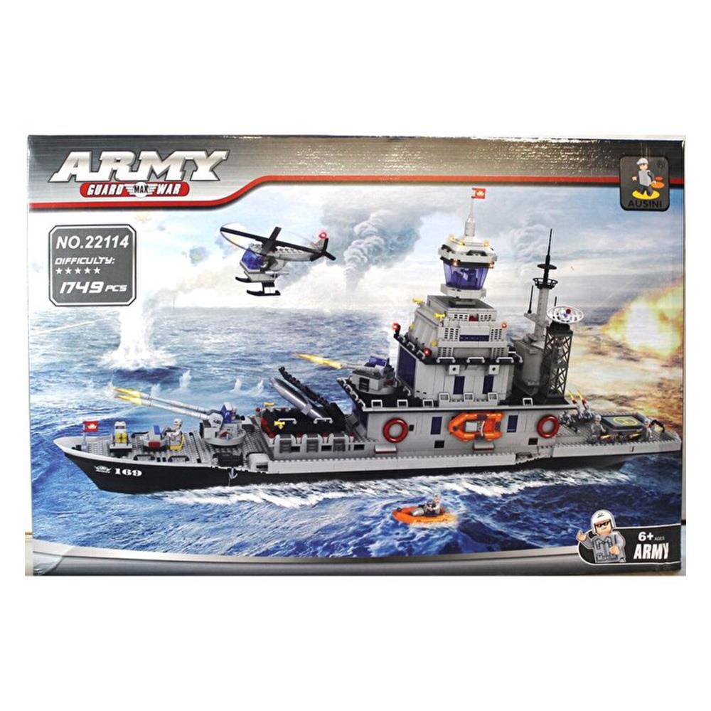 Ausini Army Savaş Gemisi Lego Seti - 1749 Parça