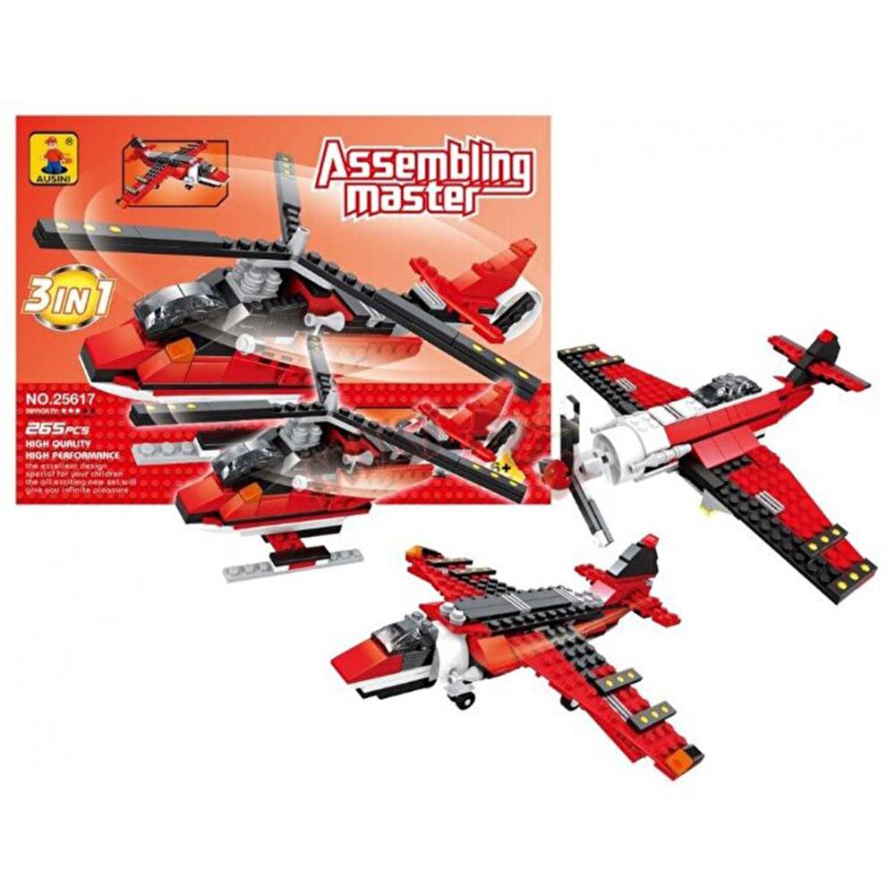 Ausini Assembling Master Hava Araçları Lego Seti - 261 Parça