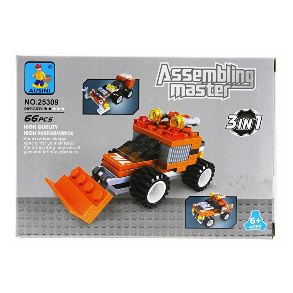 Ausini Assembling Tarım Araçları Lego Seti - 66 Parça