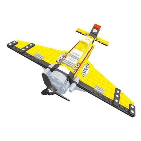 Ausini City Savaş Uçağı Lego Yapı Seti - 140 Parça