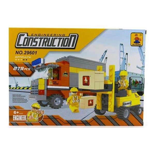 Ausini Construction İnşaat Alanı Lego Seti - 279 Parça