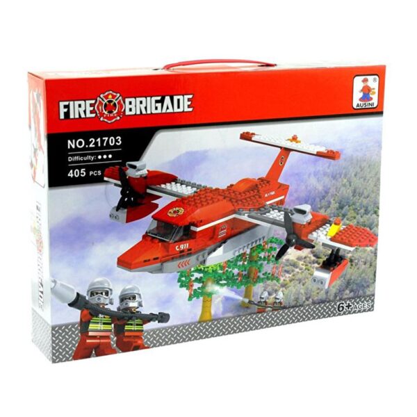 Ausini İtfaiye Kurtarma Uçağı Lego Seti - 405 Parça