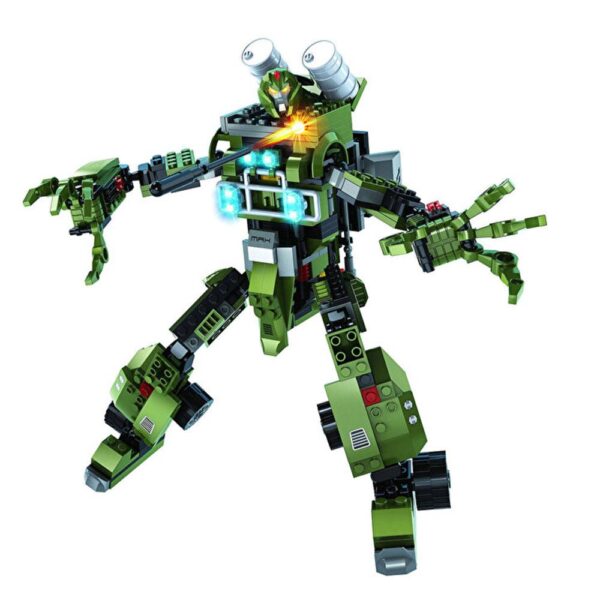 Ausini Titan Robo Savaşcı Robot Lego Seti - 325 Parça