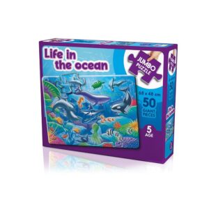 Jumbo Puzzle Life In The Ocean Okyanus Yaşamı - 50 Parça