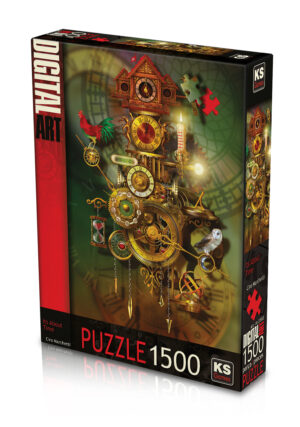 KS Puzzle 1500 Parça Its About Time Zaman Hakkında