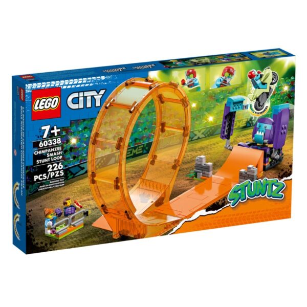 Lego City - Şempanze Yumruğu Gösteri Çemberi Oyun Set - 226 parça