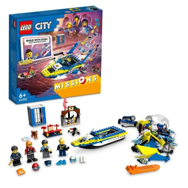Lego City Su Polisi Dedektifleri Lego Seti - 278 Parça