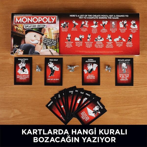 Monopoly Cheaters Edition Kutu Oyunu