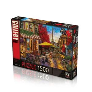 Paris'te Akşam Puzzle & Yapboz - 1500 Parça