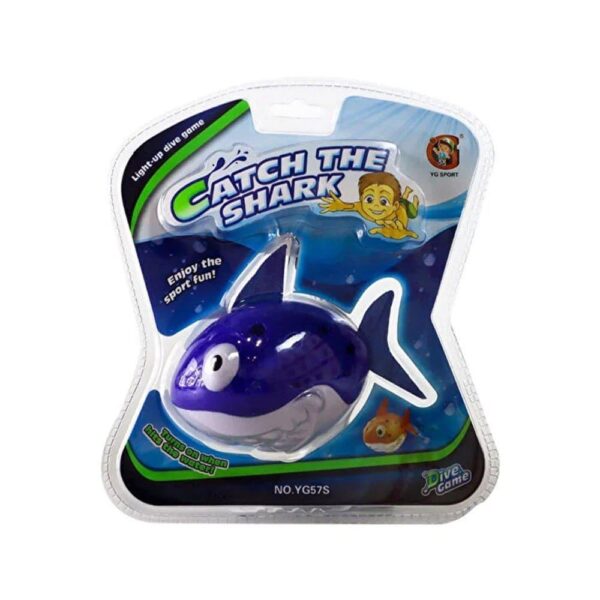 Sevimli Dalgıç Köpekbalığı Banyo Oyuncağı - Mavi