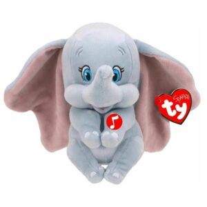 TY Sparkle Sesli Sevimli Peluş Fil Dumbo 15 cm